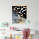 Butterfly Published Book Oil Color by Numbers Kit Frameless Drawing Picture