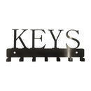 Wall Decorative Key Hat Hanger with Hooks for Door Hallway Front Entryway Office
