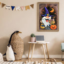 Diamond Painting Pumpkin Goblin Full Round Drill Picture of Rhinestone Drawing