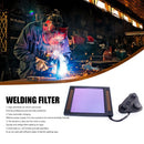DIN5-DIN13 Solar Car Darkening Welding Helmet Cover Welder Goggles Filter Lens