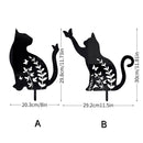 Acrylic Animal Stake Sign Fashion Appearance Yard Art Sculptures Yard Lawn