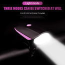 XPG LED MTB Bike Front Light 5W 240LM Head Lamp Bicycle Cycling Horn Headlights