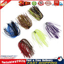 6 Bundles Silicone Skirts DIY Salty Rubber Jig Lures Squid Fishing Bait Newly