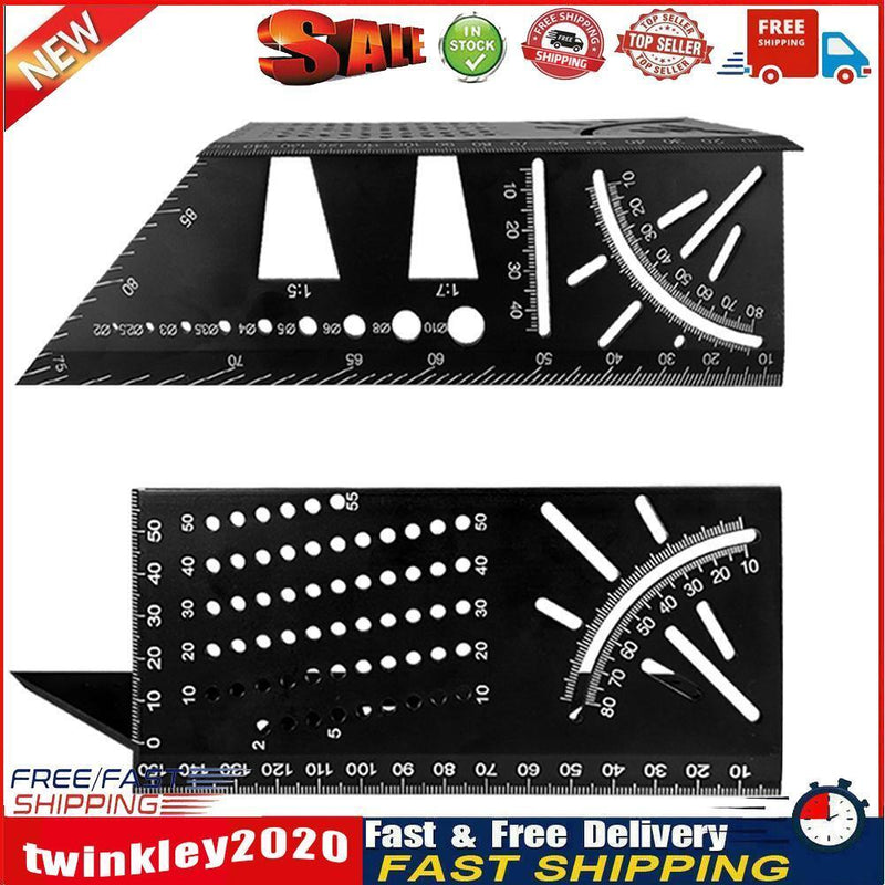 Woodworking Scriber Mark Line Gauge Dovetail Maker Template Guide Tool Newly