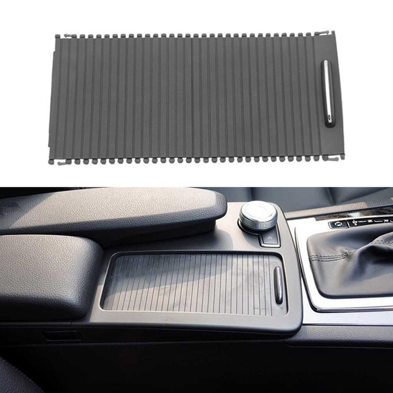 Hermosapoty roller blind, center console cover sliding A20468047089051 black,
