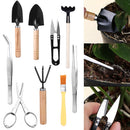 Gardening Tools Kit Plant Transplant Tool Digging Tool Basic Bonsai Tools