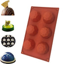Silicone Baking Molds 6-Cavity Diamond Chocolate Mousse Cake Pastry DIY Mould