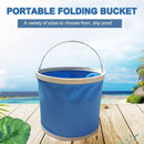 Folding Bucket Outdoor Fishing Camping Picnic Water Storage Container (13L)