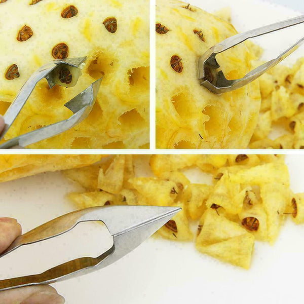 1x Pineapple Peeling Machine Steel Cutter Pineapple Peeler Eye V0Y1 P8M2 G9B8