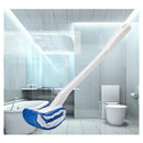 Multi Functional Toilet Useful Kitchen Bathroom Brush Cleaner (White)