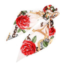 Printing Ribbon Hair Rope Women Elastic Rubber Bands Scrunchie Ponytail Headwear