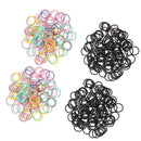 Thin Small Ponytail Hair Holder Rubber Bands Mini Hair Ropes Kids Hair Ties