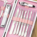 Professional 12pcs Pedicure Manicure Set Nail Care Cuticle Clipper Tool