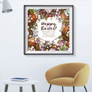 Handmade DIY Full Round Drill Diamond Painting 5D English Letter Poster Kit