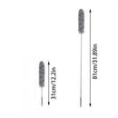 Adjustable Microfiber Dusting Brush Telescopic Long Handle Feather Clean Duster