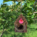 Handwoven Simulation Tree Bird House Outdoor Hanging Bird Shelter Accessori