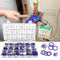 270pcs 18 Sizes HNBR O Rings Air Conditioning Compressor Refrigerant Seal Rings