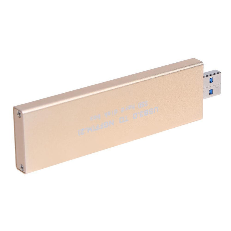 M. 2 NGFF SSD, USB 3.0 Type An Adapter Flash-External Hard Drive Enclosure