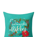 Artistic Car Cushion Covers Linen Sofa Cushion Case Xmas Home Party Decoration