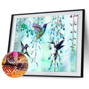 5D DIY Full Round Diamond Painting Colorful Birds Cross Stitch  Embroidery Ki
