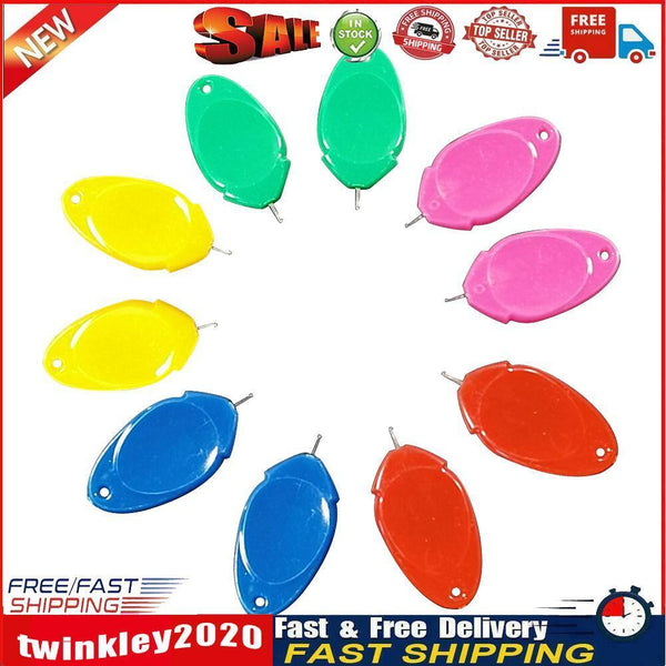 Colorful Guide Needle Threader DIY Needle Threader Random Color (10pcs) Newly