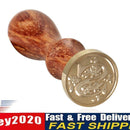 Sealing Wax Classic Initial Wax Seal Stamp Alphabet Letter S Retro Wood Newly
