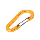#A 6pcs Outdoor Camping Carabiner Aluminum Alloy Backpacking Hanging Buckle Tool