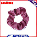 Solid Hair Rubber Bands Women Velvet Hair Rope Elastic Ponytail Holder Headwear