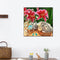 Full Drill Round Rhinestone DIY 5D Mosaic Hedgehog Clock Painting Kit Room Decor