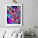 DIY Diamond Painting Butterflies Crystal 5D Handmade Mosaic Wall Pictures C