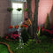 LED Kettle Solar Light Watering Can Sprinkle Fairy Lamp Garden Decor (B) Newly