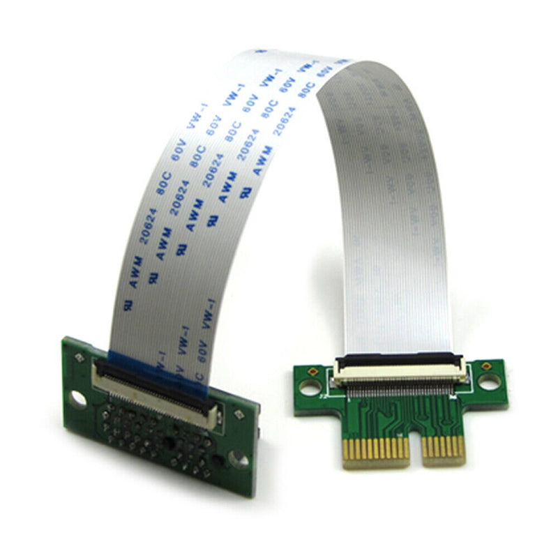 PCI Express Extension Cable 36-Pin PCIe 1X FPC Converter Cord for Motherboard