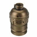 Edison Cable Pendant Lighting Socket E27 Bulb Aluminum Shell Lamp Holder