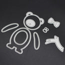 Bear Cutting Dies Stencil DIY Scrapbooking Embossing Paper Card Craft
