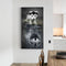 Dog Reflection Wolf Oil Paint By Numbers Kits DIY Handpainted on Canvas Wal