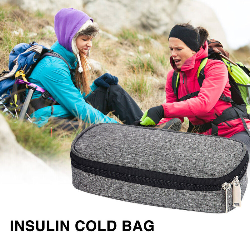 Portable Insulin Insulation Storage Case Bag Medicine Drug Cooler Freezer Pocket