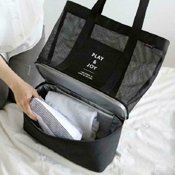 Portable Outdoor Picnic Bags Travel Shoulder Bag Waterproof For Camping V0D0