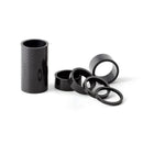 5pcs/set 28.6mm Carbon Fiber Washers MTB Bike Bicycle Headset Stem Spacers Newly