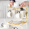 Drying Organizer Metal Coffee Mug Storage Rack Holder Mug Holder Mug Cups Stand