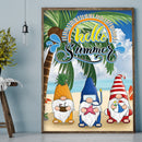 5D Gnome Kits Full Round Drill Rhinestone Diamond Painting for Home Decorations