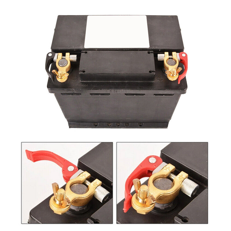 2pcs Auto Car Anti-Leakage Battery Terminal Shut-Off Power Connector Tool Newly