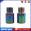 #A Mountain Bike Pedal Extension Bolts Spacers Axle Crank for MTB Pedal Accessor