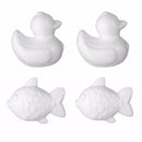 Supplies Christmas Gifts White Polystyrene Foam Balls Animals Shape Styrofoam