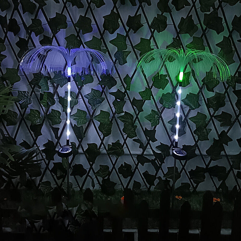 3pcs Jellyfish Solar Light - Outdoor Garden Way - Lawn Yard - LED Rod Male Lamp