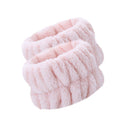 2pcs Absorbent Sweatband Wrist Waterproof Washing Face Headband for Washing Face