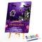 Halloween House Ghost Oil Paint By Numbers Kit Wall Decor 40x50cm (B1596 )