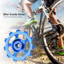 Aluminum Alloy MTB Bike Ceramic Bearing  11T Wheel Rear Derailleur (Blue)