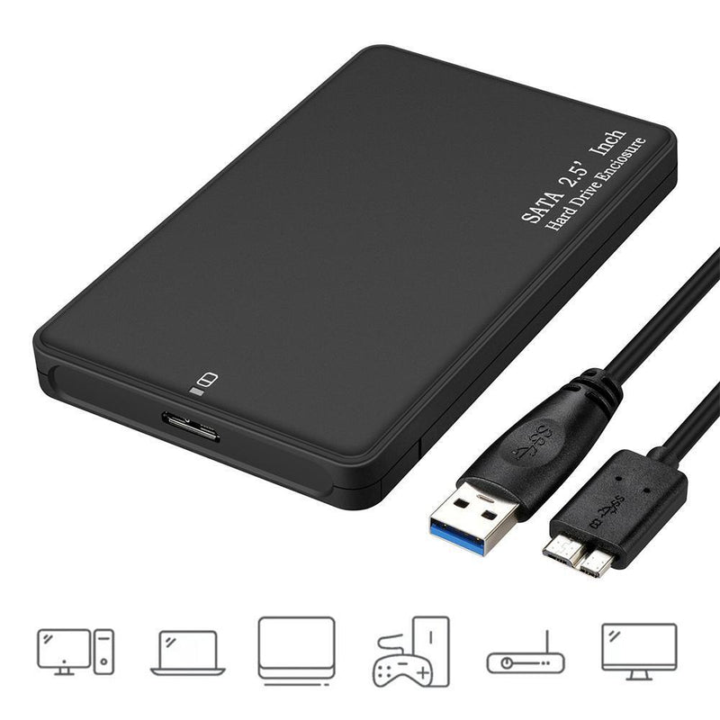 2.5 inch HDD Case SATA to USB 3.0 SSD Mobile Disk Box Adapter Enclosure