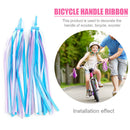 2pcs Kids Bike Scooter Handlebar Streamers Colorful Tassels Ribbons (2) Newly