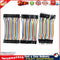 120pcs  Color Ribbon Line Breadboard Dupont Cable Jump 10cm Jumper Wire Newly